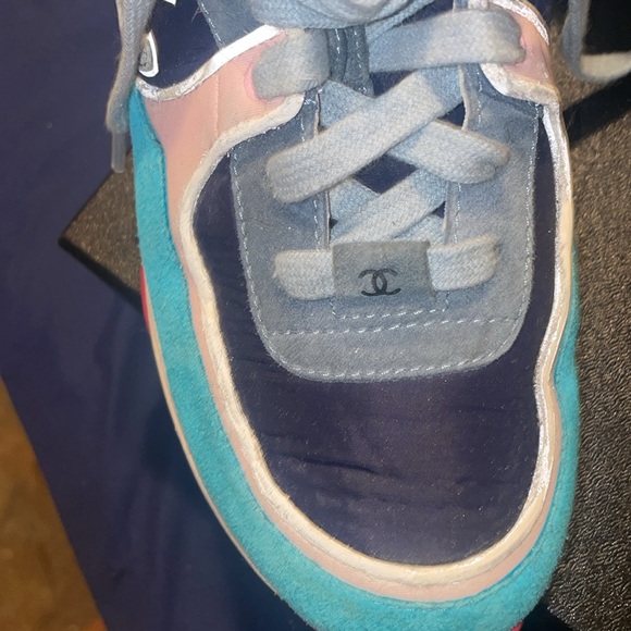 Chanel multicolored sneakers - Picture 2 of 10